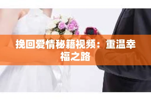 挽回爱情秘籍视频：重温幸福之路