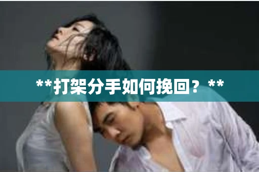 **打架分手如何挽回？**