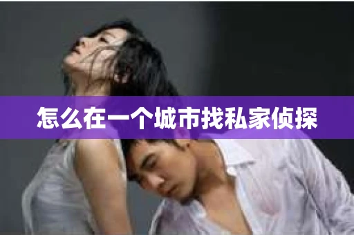 怎么在一个城市找私家侦探