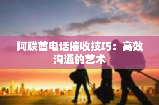 阿联酋电话催收技巧：高效沟通的艺术