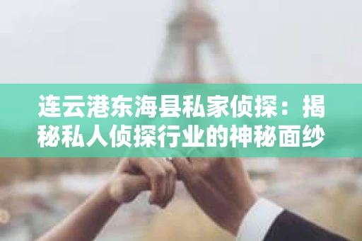 连云港东海县私家侦探：揭秘私人侦探行业的神秘面纱