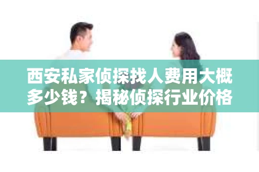 西安私家侦探找人费用大概多少钱？揭秘侦探行业价格之谜