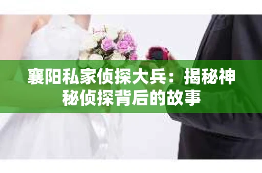 襄阳私家侦探大兵：揭秘神秘侦探背后的故事