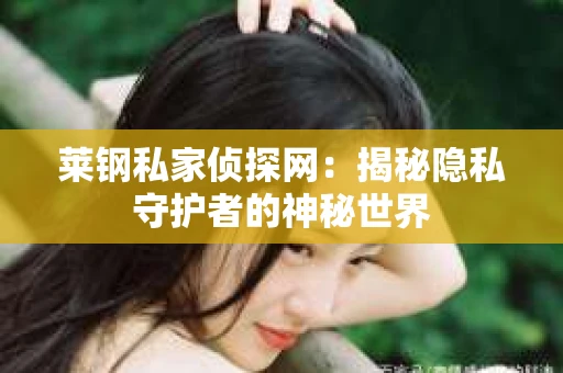 莱钢私家侦探网：揭秘隐私守护者的神秘世界