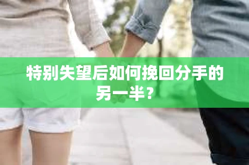 特别失望后如何挽回分手的另一半？