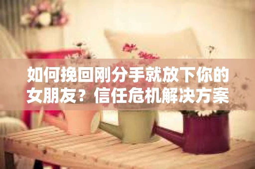 如何挽回刚分手就放下你的女朋友？信任危机解决方案