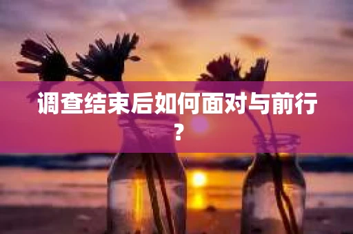 调查结束后如何面对与前行？