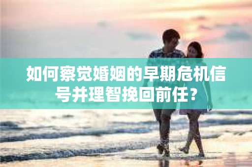 如何察觉婚姻的早期危机信号并理智挽回前任？